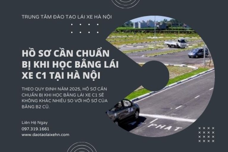 Hồ Sơ Cần Chuẩn Bị Khi Học Bằng Lái Xe C1 Tại Hà Nội