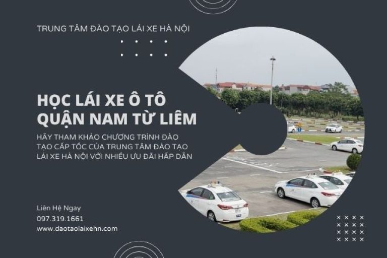Học Lái Xe Ô Tô Quận Nam Từ Liêm